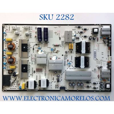 FUENTE PARA TV LG NUMERO DE PARTE EAY65895551 / LGP86NT-21U1 / EPCD31CB1A / 3PCR02852A / PANEL NC860TQF-AAKH1 / MODELO 86UP8770PUA.BUSYLKR / 86UP8770PUA